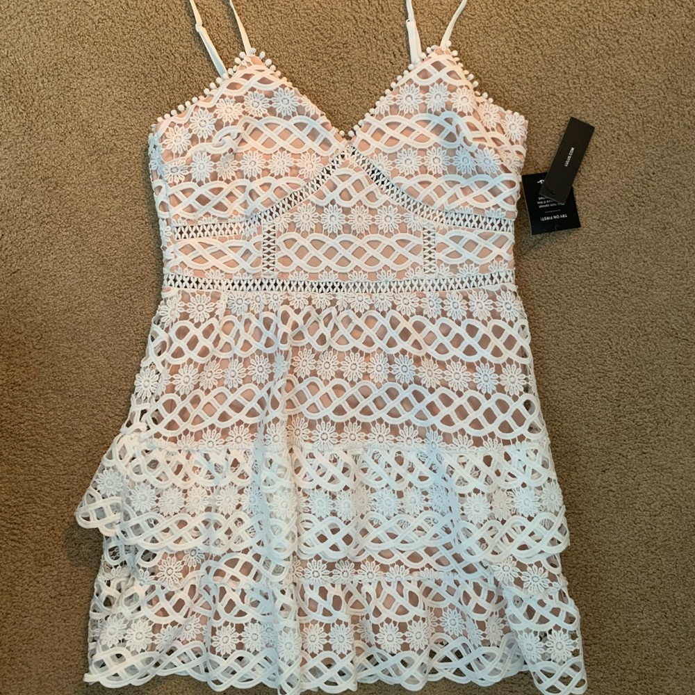 Lulus White Dress!
